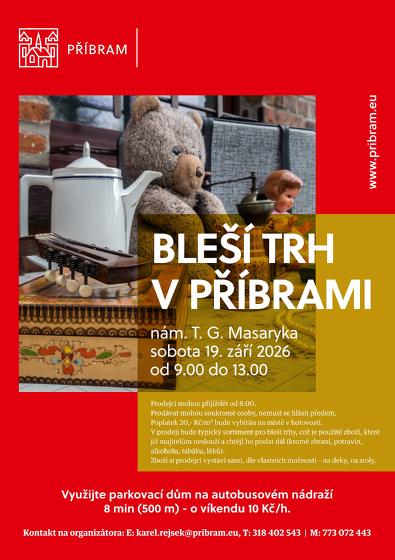 Plakát události Bleší trh v Příbrami