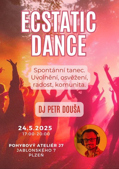 Plakát události ECSTATIC DANCE - DJ Petr Douša