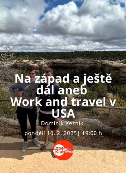 Plakát události Na západ a ještě dál aneb Work and travel v USA