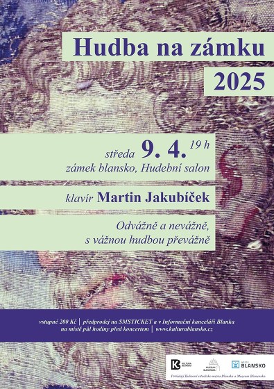 Plakát události Odvážně a nevážně, ... / Hudba na zámku 2025