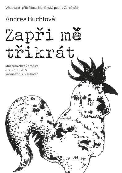 Plakát události Zapři mě třikrát 6. 9. – 6. 10. 2019