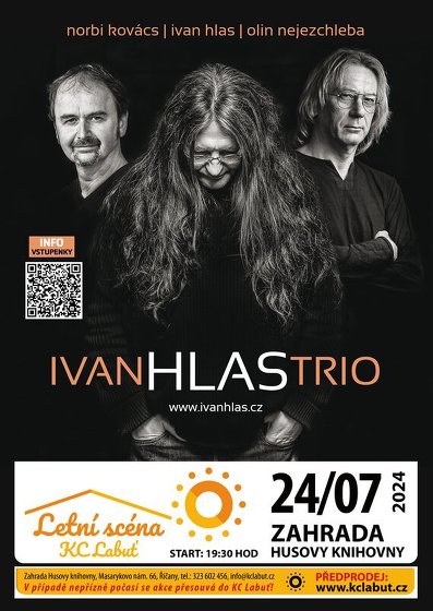 Plakát události Ivan Hlas Trio