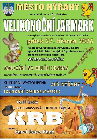Plakát události Velikonoční jarmark v Nýřanech