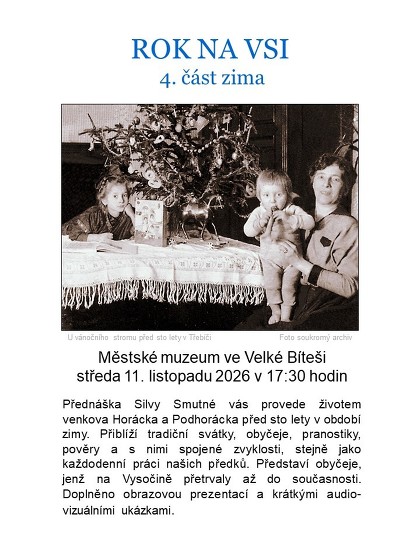 Plakát události Rok na vsi: ZIMA