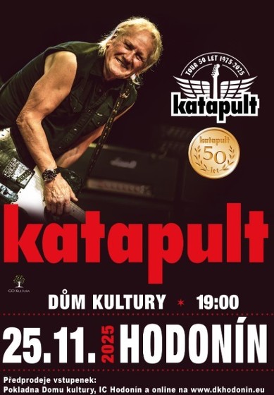 Plakát události Katapult - 50 let tour