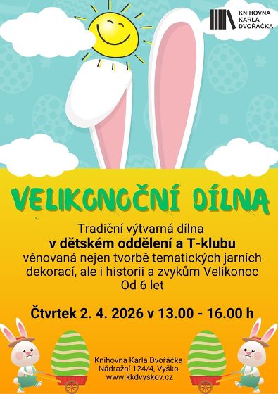 Plakát události Velikonoční dílna