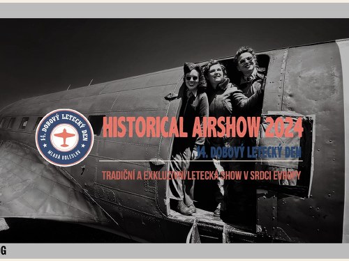 Plakát události Historical Airshow Mladá Boleslav