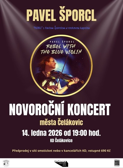 Plakát události Novoroční koncert města Čelákovic