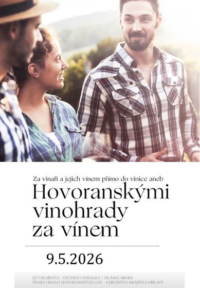 Plakát události Hovoranskými vinohrady za vínem 2026