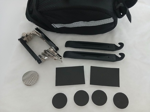 Nová taška pod sedlo s nářadím.