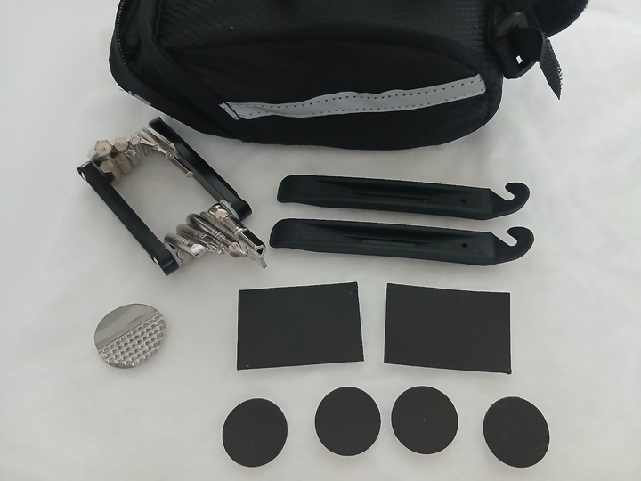 Nová taška pod sedlo s nářadím.