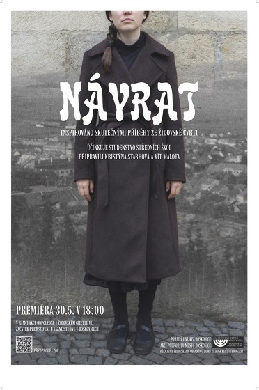 Plakát události Návrat – studentská divadelní inscenace