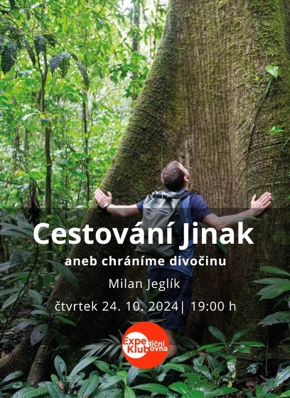 Plakát události Cestování Jinak, aneb chráníme divočinu.