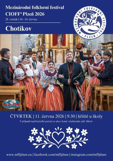 Plakát události Mezinárodní folklorní festival CIOFF®,  Plzeň 2026
