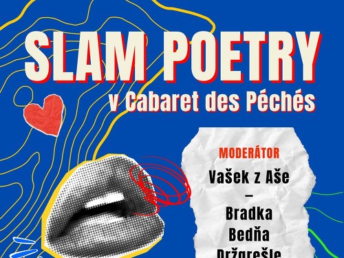 Plakát události Slam  poetry
