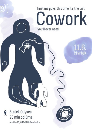 Plakát události Coworking na Statku Odysea