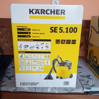 Kärcher-vysavač s tepovačem