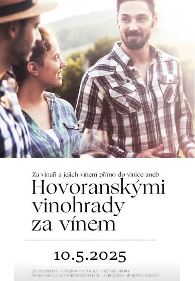 Plakát události Hovoranskými vinohrady za vínem 2025
