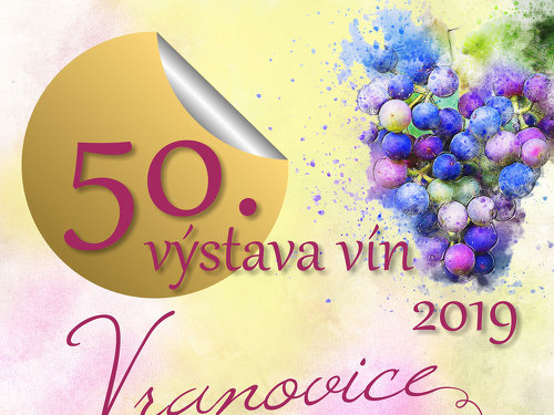 Plakát události 50. výstava vín Vranovice