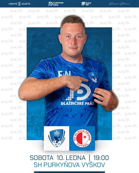 Plakát události Amor Vyškov : Slavia Praha