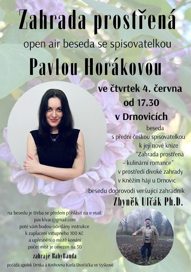 Plakát události Zahrada prostřená