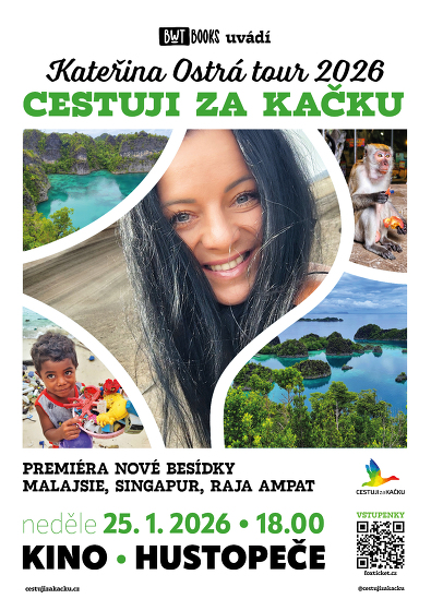 Plakát události Cestuji za kačku tour