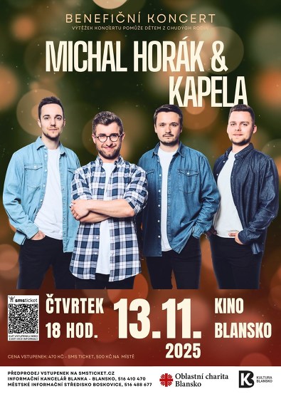 Plakát události MICHAL HORÁK & kapela
