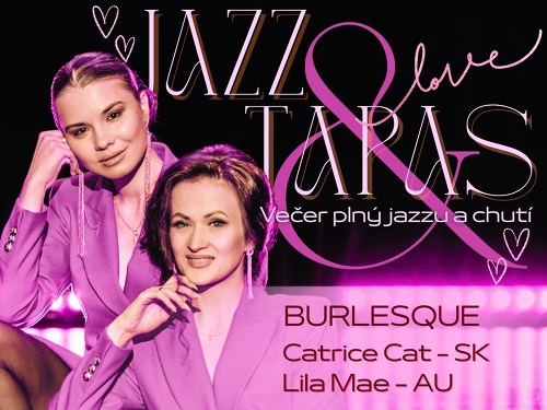 Plakát události Jazz & Tapas: Valentýnská edice