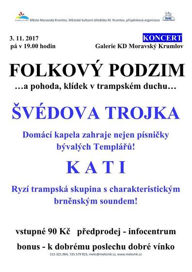 Plakát události Folkový podzim