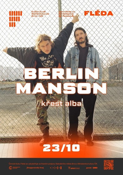Plakát události Berlin Manson
