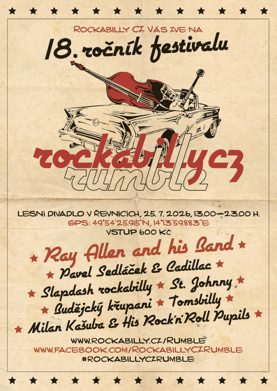 Plakát události Rockabilly CZ Rumble vol. 18