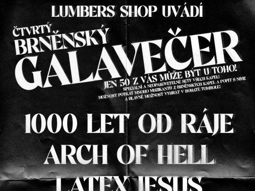 Plakát události Brněnská Galavečer 2024