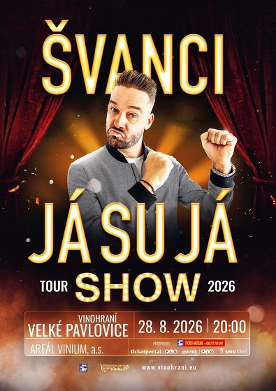 Plakát události Švanci - JÁ SU JÁ SHOW