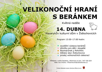 Plakát události Velikonoční hraní s beránkem