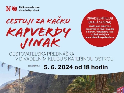 Plakát události Cestuji za Kačku - Kapverdy jinak