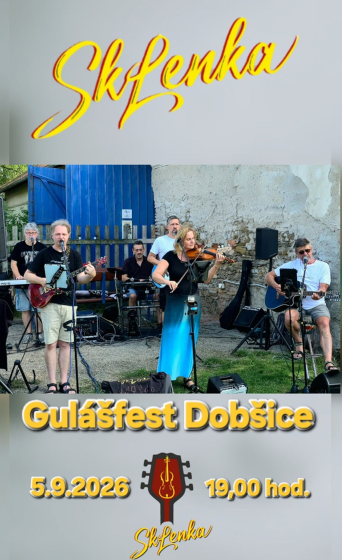 Plakát události Gulásfest Dobšice
