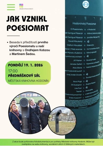 Plakát události Jak vznikl poesiomat
