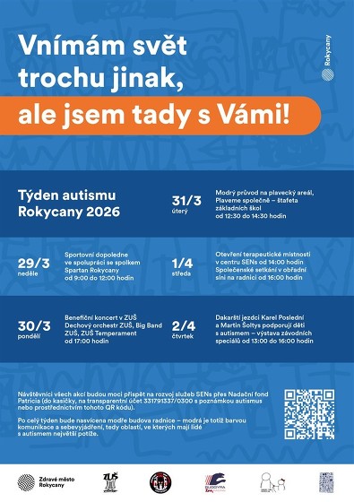 Plakát události Týden autismu