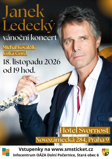 Plakát události Janek Ledecký  -  vánoční koncert