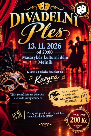 Plakát události Divadelní ples
