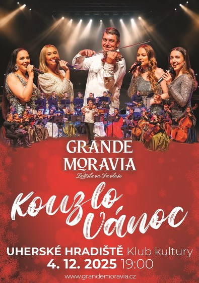 Plakát události KOUZLO VÁNOC - Grande Moravia Ladislava Pavluše
