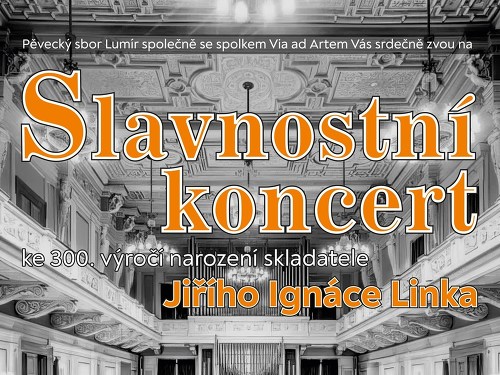 Plakát události Slavnostní premiérový koncert v Besedním domě