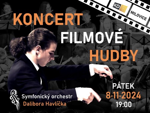Plakát události Koncert filmové hudby