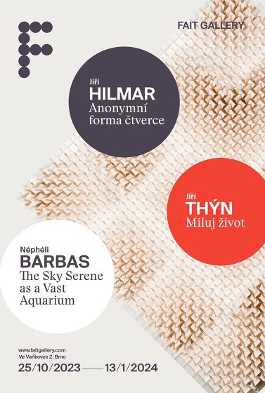 Plakát události Jiří Hilmar / Jiří Thýn / Néphéli Barbas