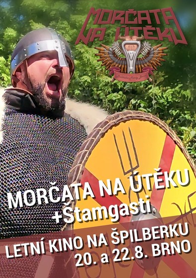 Plakát události Morčata na útěku na Špilberku 2024 - ÚTERÝ