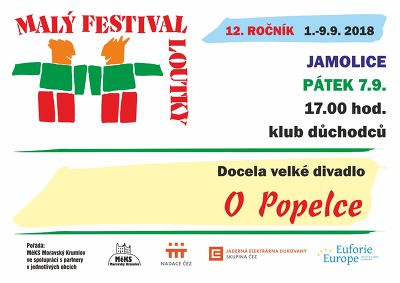 Plakát události O Popelce - Malý festival loutky