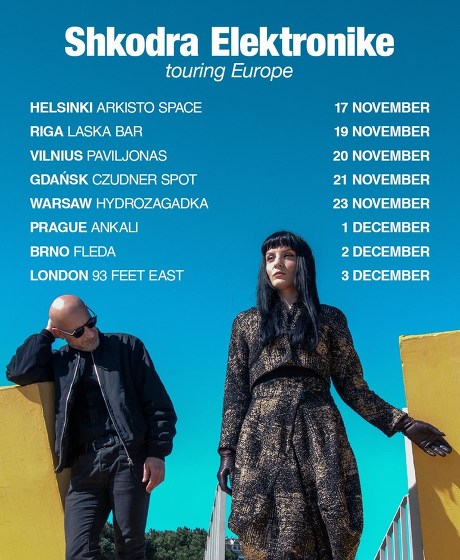 Plakát události Shkodra Elektronike (ALB): Europe tour, new album!