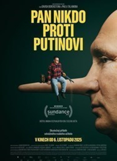 Plakát události Pan Nikdo proti Putinovi + hosté