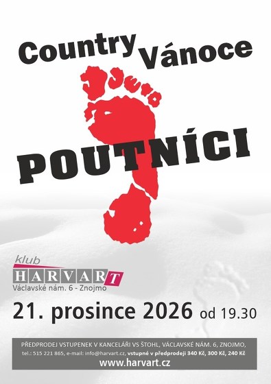 Plakát události Poutníci - Country Vánoce