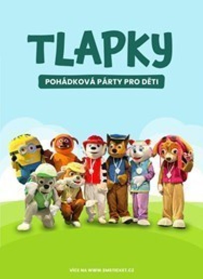 Plakát události TLAPKY V LOUNECH | Pohádková party pro děti